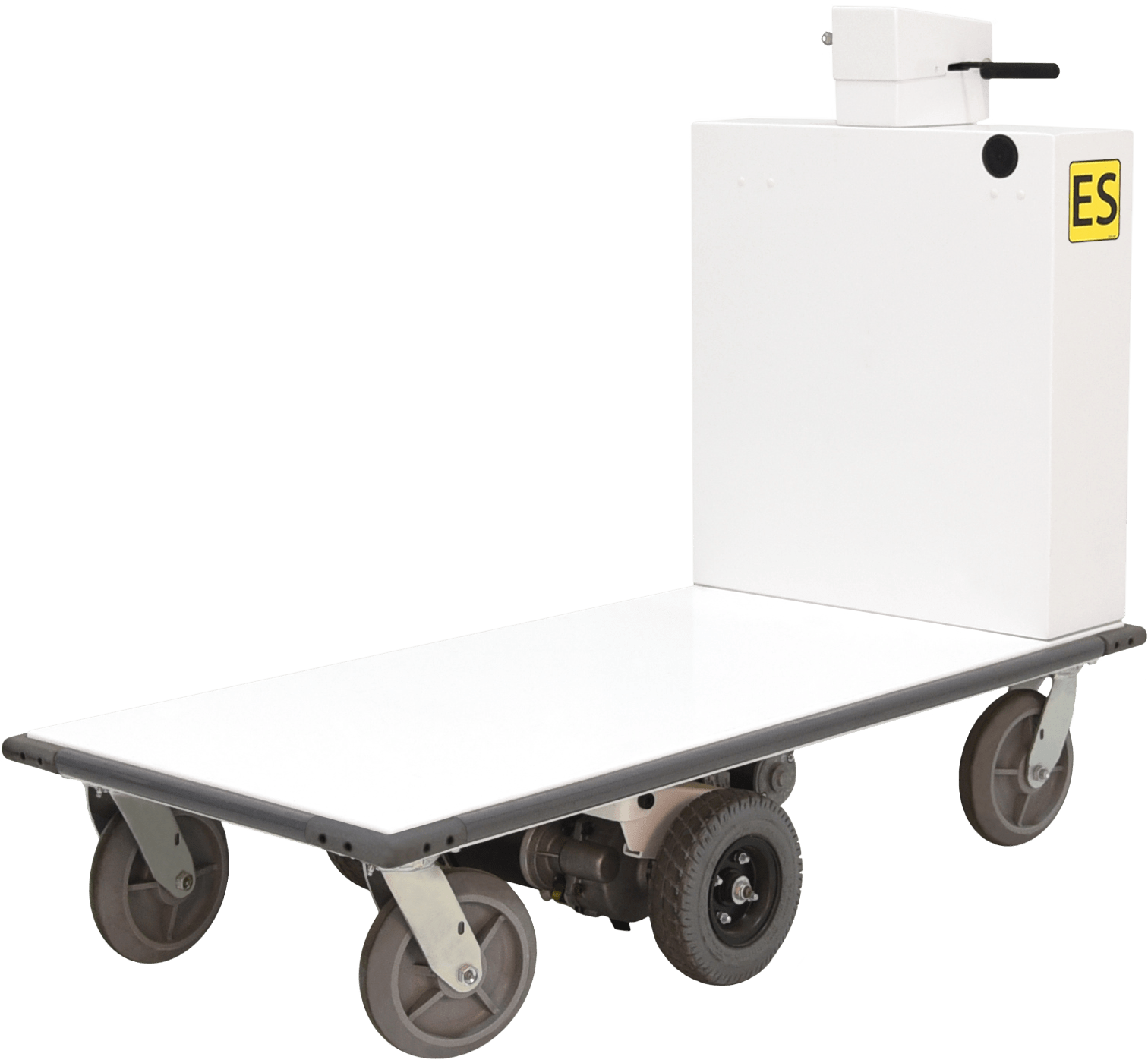 Motorized Platform Cart Angled 2 min
