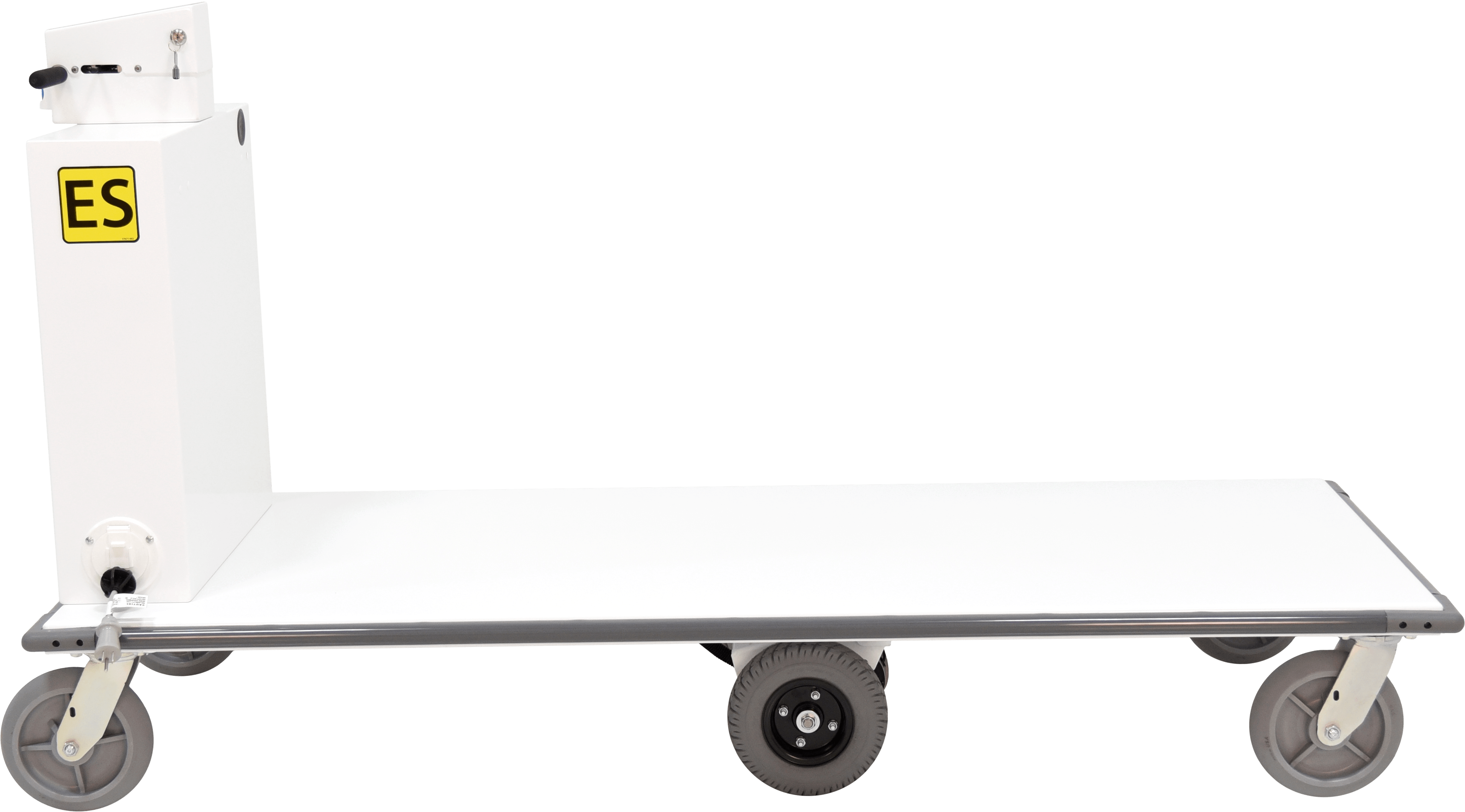 Motorized Platform Cart Large Straight min
